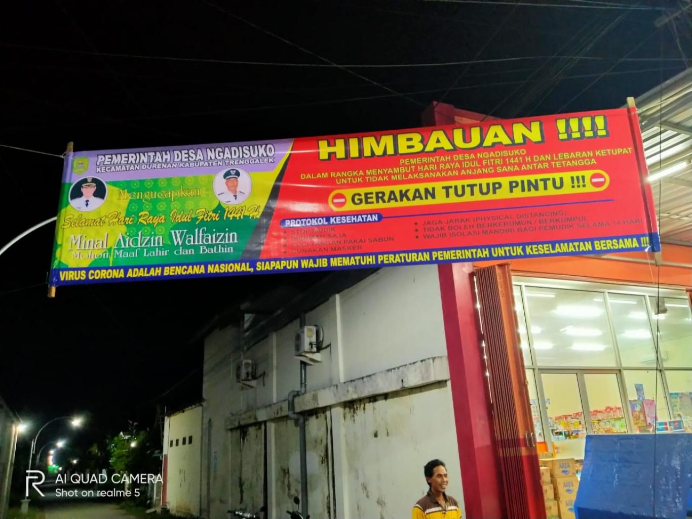 Contoh Spanduk Idul Fitri Karang  Taruna  desain  spanduk 